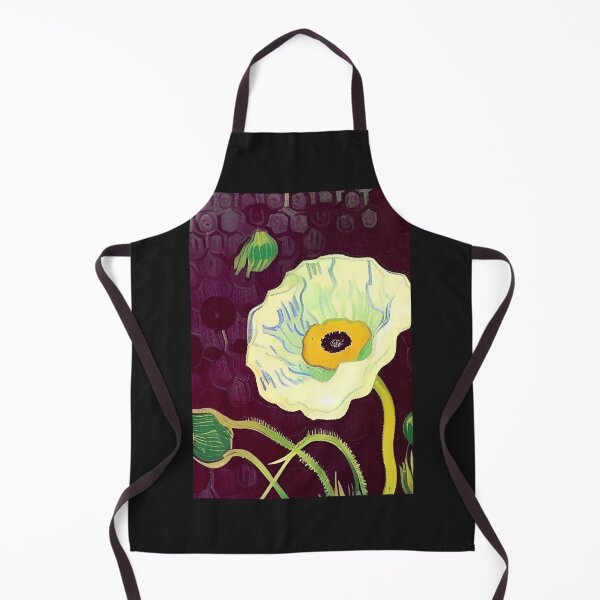 Artikelvorschau, CREAM POPPY WITH PURPLE BACKGROUND entworfen und verkauft von sailorsam1805.