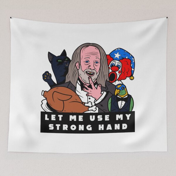 Item preview, Strong Hand Scary Movie Funny Horror    designed and sold by ScreamPrint.