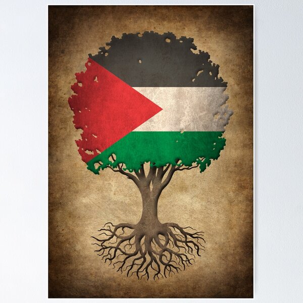 Item preview, Tree of Life with Palestinian Flag designed and sold by JeffBartels.