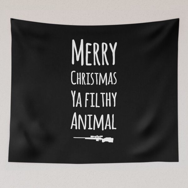 Item preview, Merry christmas ya filthy animal designed and sold by alexmichel91.