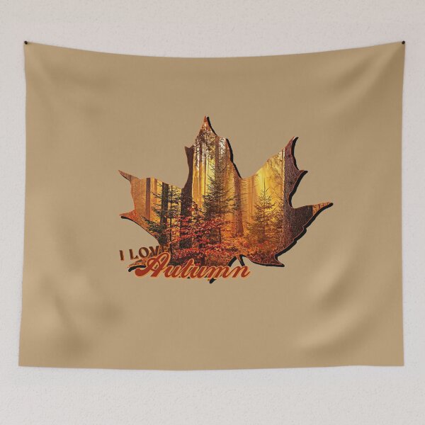 Item preview, LEAVES OF, I LOVE AUTUMN designed and sold by THE AMERICAN TEEVANGELIST.