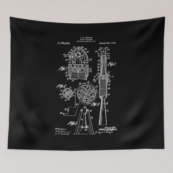 Item preview, Patent De La Fusee - R. H. Goddard - July 7, 1914 - White Version designed and sold by Aliasandco.