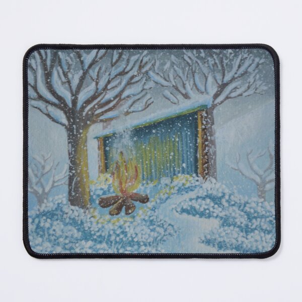 Item preview, The oak hut no. 10 - Secret garden - Gouache painting designed and sold by WanderingGraha.