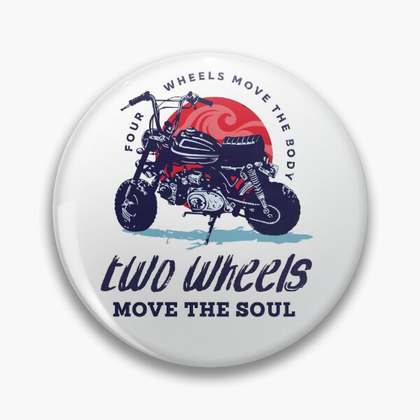 Aperçu de l'œuvre Mini vélo, moto japonaise, drapeau du Japon, soleil levant, autocollants de sport automobile créée et vendue par SW Longwave.