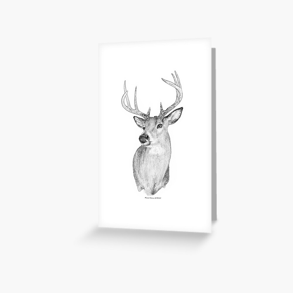 8 Point Buck Art Print for Sale by mandruch