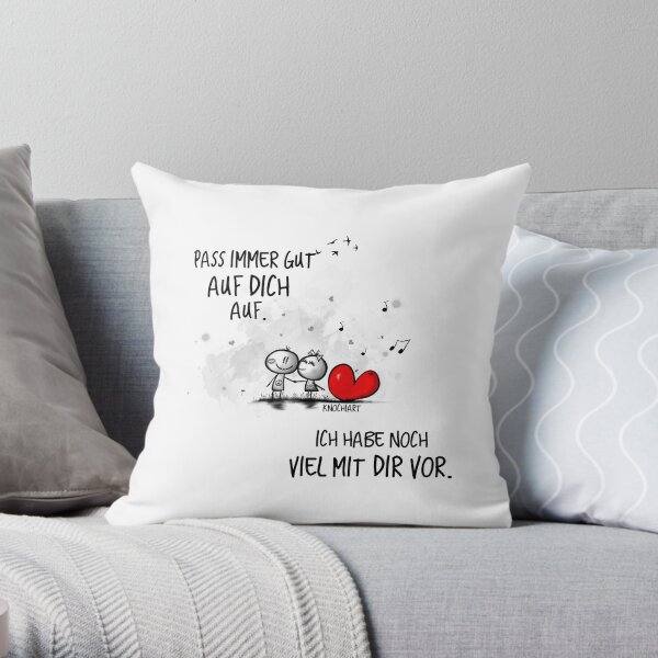 Always take good care of yourself. I have a lot in store with you. Throw Pillow