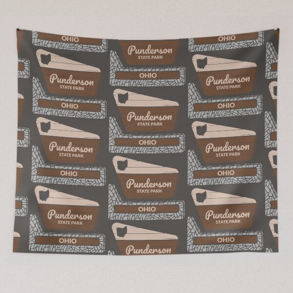 Item preview, Punderson State Park Ohio Entrance Welcome Sign OH designed and sold by palmettodigital.