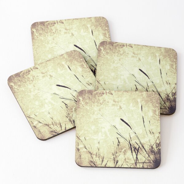 Item preview, Vintage Shabby Chic Cottagecore Aesthetic Wild Grasses with Grunge Style photo digital manipulation effect 2 of 4 designed and sold by Beachy.