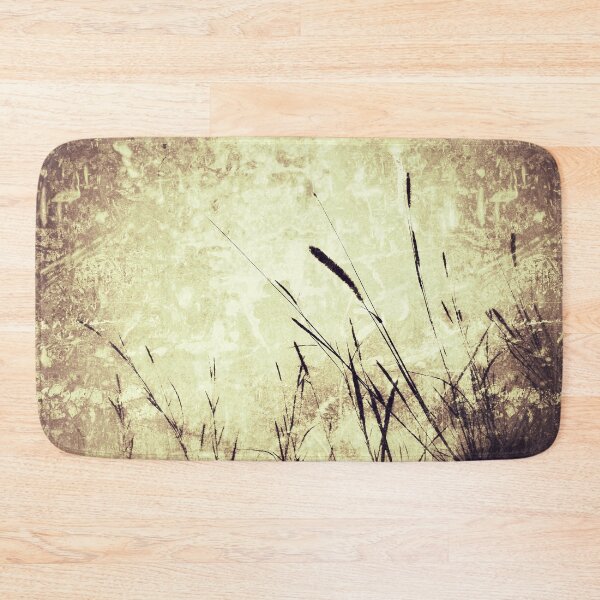 Item preview, Vintage Shabby Chic Cottagecore Aesthetic Wild Grasses with Grunge Style photo digital manipulation effect 2 of 4 designed and sold by Beachy.