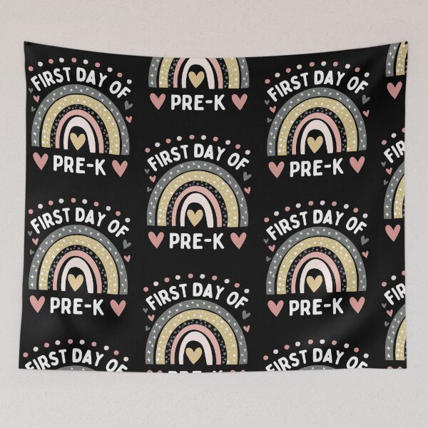 Item preview, First Day of Pre Kindergarten Back to School Teacher Student designed and sold by Trankix.