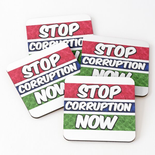Item preview, Gambia Stop Corruption Now designed and sold by Tony Cisse.