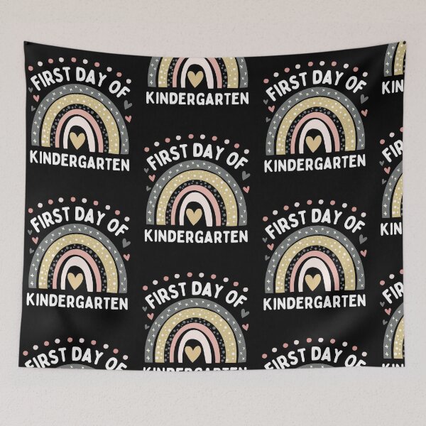 Item preview, First Day of Kindergarten Back to School Teacher Student designed and sold by Trankix.