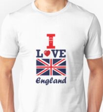 I love England Unisex T-Shirt