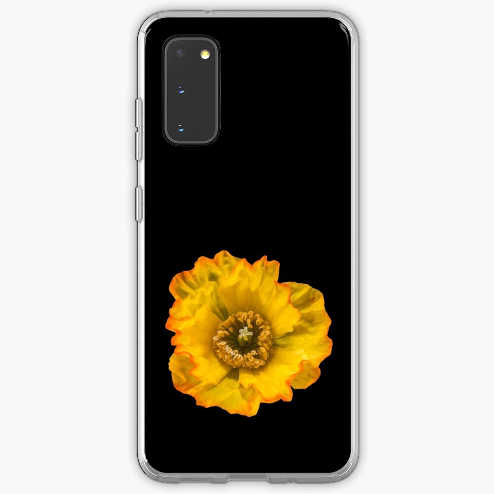 Yellow Poppy Case & Skin for Samsung Galaxy