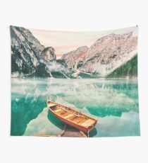Tela decorativa Vive la aventura - Lago Di Braies XVII