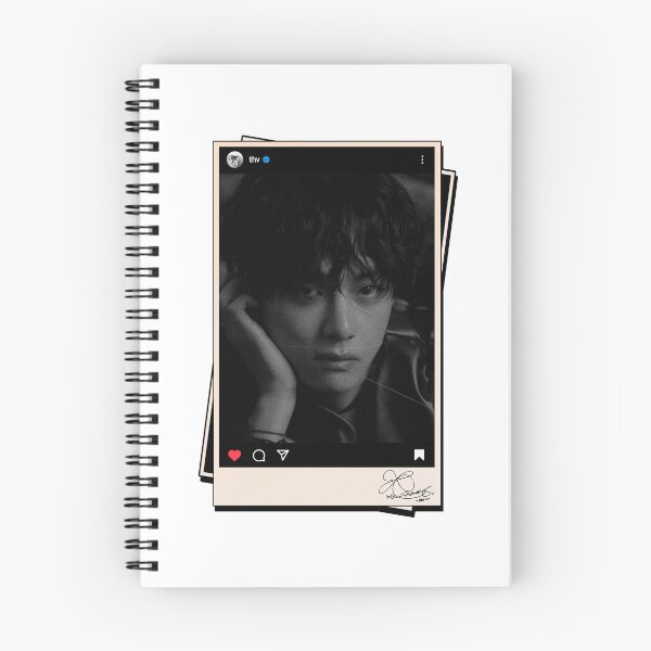 Item preview, BTS V Instagram Post designed and sold by myusic.