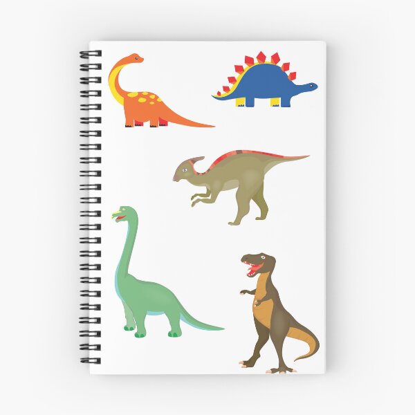 Item preview, Dinosaur Set Funny Cartoon Illustrations designed and sold by ART NeuroSmARTxx.