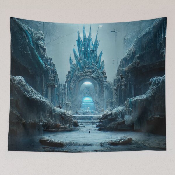 Item preview, Ancient Ice Kingdom designed and sold by aiartdirection.