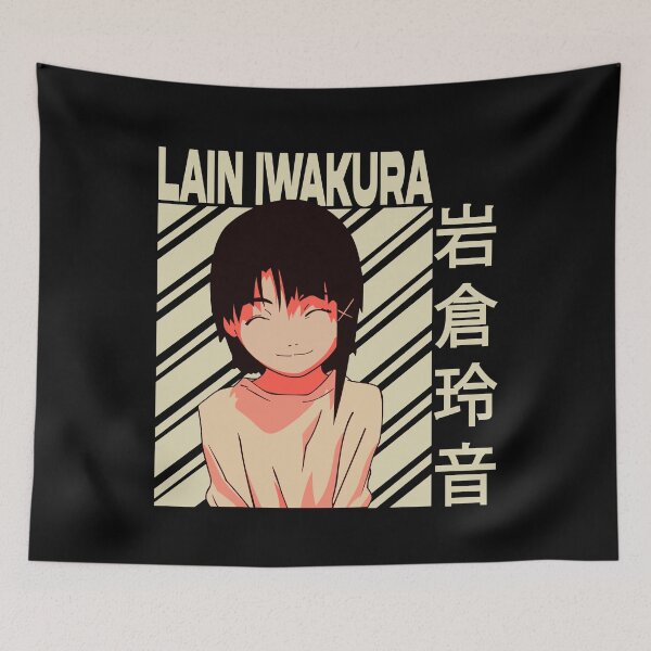 Item preview, Lain Iwakura Serial Experiments Lain - Science Fiction Anime - Anime 90s designed and sold by TheBestArt2022.