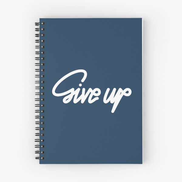 Item preview, Give Up designed and sold by cubhaus.