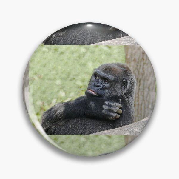 Item preview, 539/ finition 2022 : Gorilla atitude and Expression of a human by Okaio Création  Olavia - Olao designed and sold by o.okaïo.