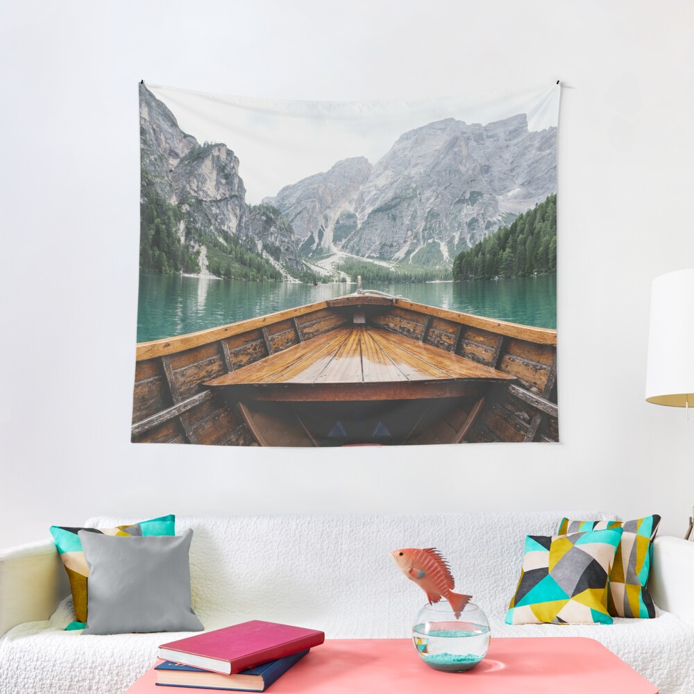 Discover Live the Adventure - Wild and Free Tapestry