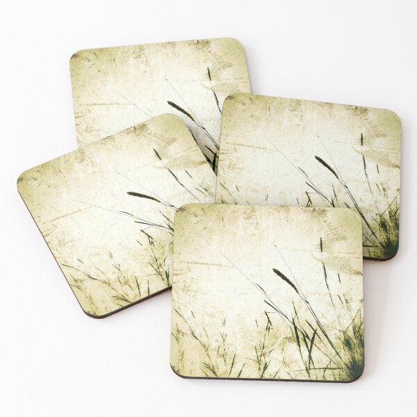Item preview, Vintage Shabby Chic Cottagecore Aesthetic Wild Grasses with Grunge Style photo digital manipulation effect 3 of 4 designed and sold by Beachy.