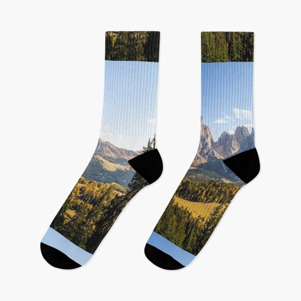 Item preview, Beautiful green landscape with green trees and mountain at sunset art designed and sold by BEAUTY ⭐⭐⭐⭐⭐.