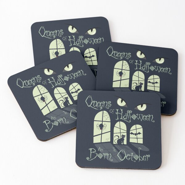 Item preview, Queens Of Halloween Are Born In October designed and sold by SO-MANY-FORMS.