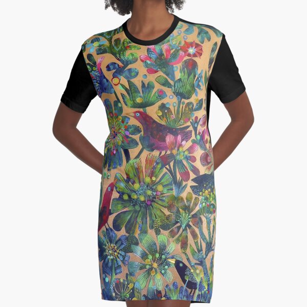 Opulence Graphic T-Shirt Dress