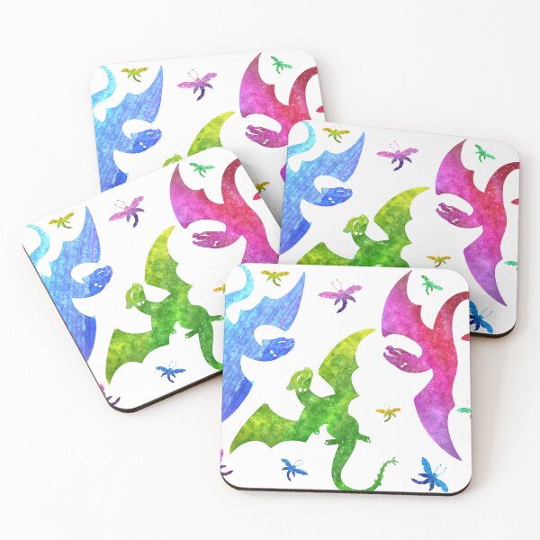 Item preview, Colorful Dragons Flying Design designed and sold by MariaDracona.