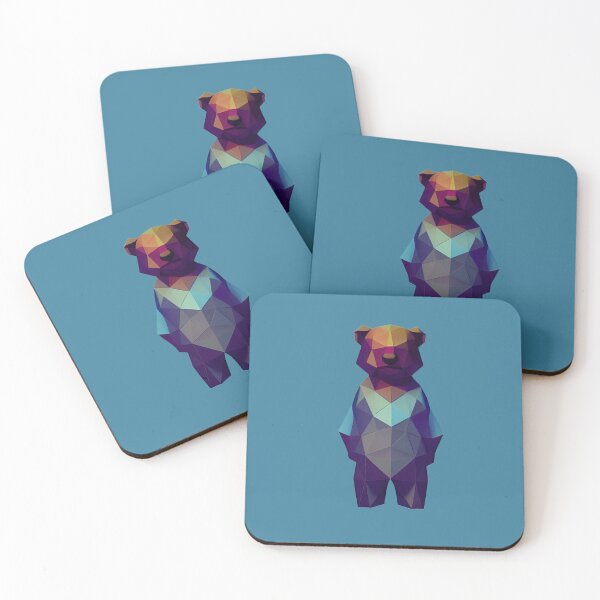 Item preview, Bear in Blue designed and sold by PolygonXYZ.