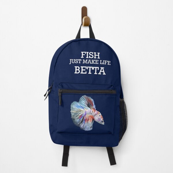 Item preview, Fish make life Betta - betta fish aquarist designed and sold by Danicus666.