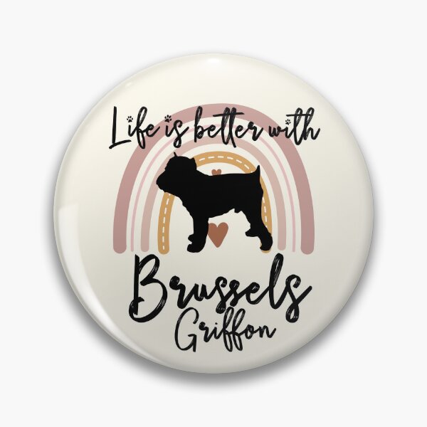 Artikelvorschau, Brussels Griffon Rainbow Aesthetic Boho entworfen und verkauft von rafaeltto.