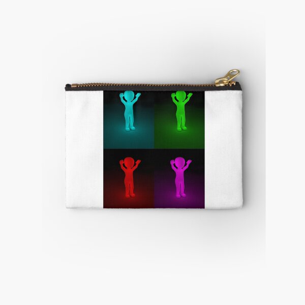 Item preview, Multi-colored Neon figures of a Happy Man designed and sold by Dven-Clothes.