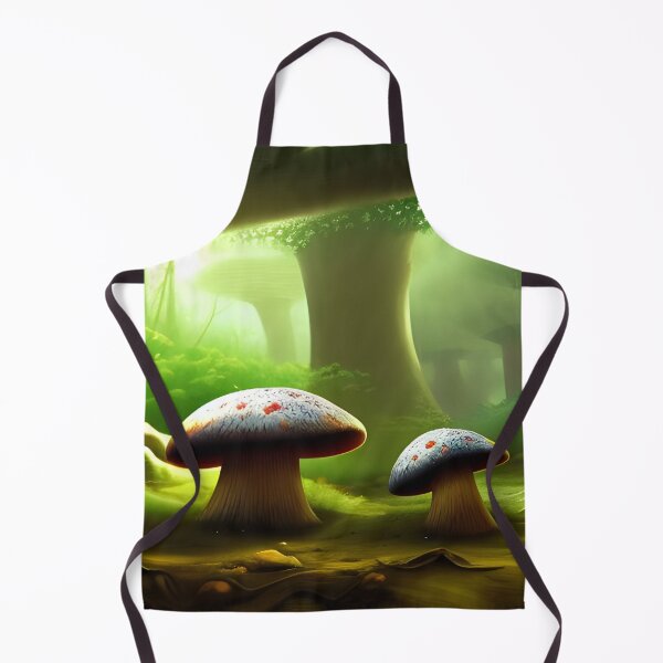 Item preview, Mushroom Forest Wet Brush, Ai Generated Art designed and sold by ACC .