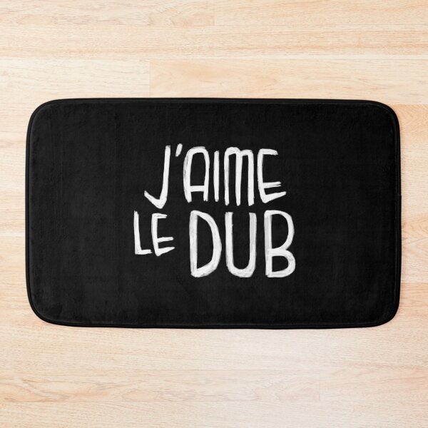 Item preview, Dubstep Typography, Jaime le Dub, French, I Love Dub Music designed and sold by badlydrawnbabe.