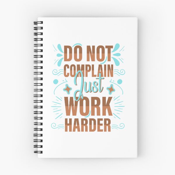 Item preview, Do Not Complain Just Work Harder. designed and sold by Salmaniix.