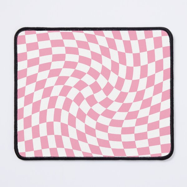 Item preview, Twisted Checkerboard - Pink and White designed and sold by Ayoub14.