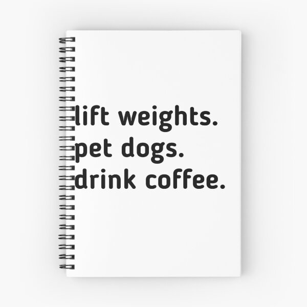 Item preview,  Lift-Weights-Pet-Dogs-Drink-Coffee-Gym-Life-Gift-Happiness designed and sold by Itaxi.