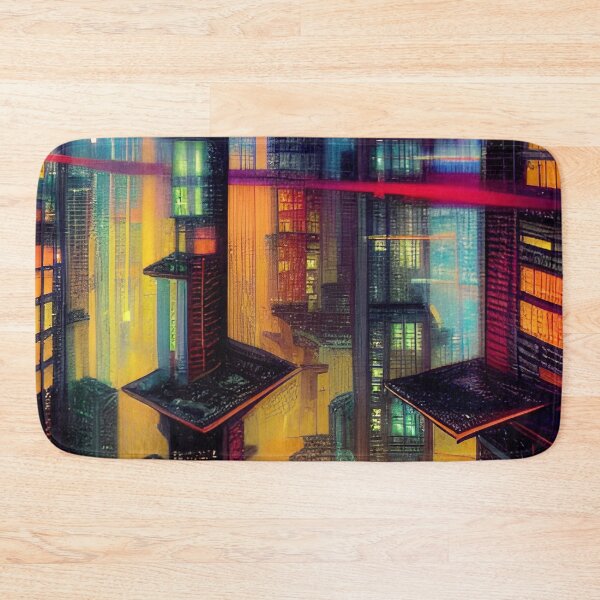 Item preview, Dystopian Cyber City designed and sold by Arkneer.