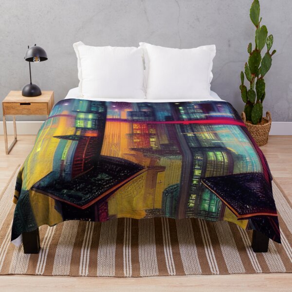Item preview, Dystopian Cyber City designed and sold by Arkneer.