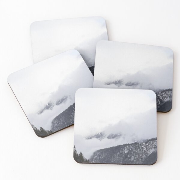 Item preview, Beautiful green landscape with mountains and fog  art designed and sold by BEAUTY ⭐⭐⭐⭐⭐.