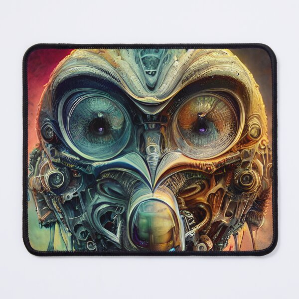 Item preview, Gas Mask Owl designed and sold by TinyMonsterShop.