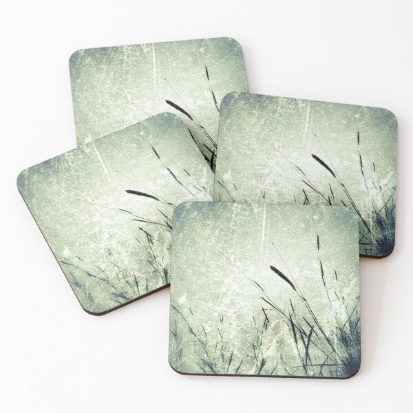 Item preview, Vintage Shabby Chic Cottagecore Aesthetic Wild Grasses with Grunge Style photo digital manipulation effect 4 of 4 designed and sold by Beachy.