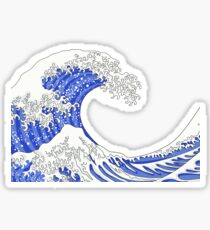 Great Blue Wave Sticker