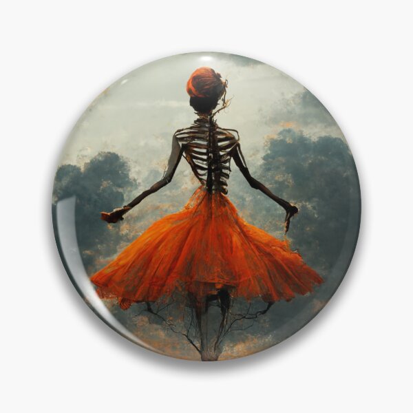 Item preview, Skeleton Girl Dancing on The Sky - Ballerina Dream  designed and sold by NawalMagdy.