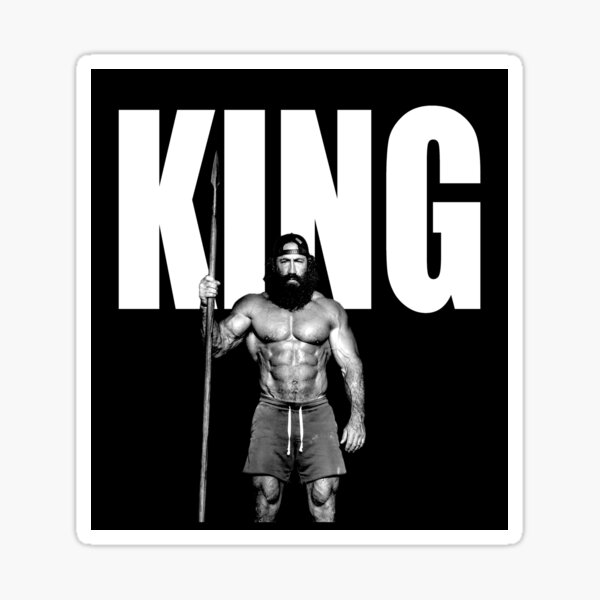 "The Liver King Primal" Sticker for Sale by Lowgik Redbubble