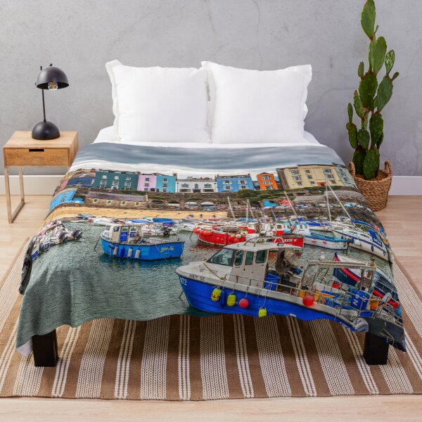 Item preview, Tenby Harbour And Town Houses designed and sold by Paul Thompson Photography.