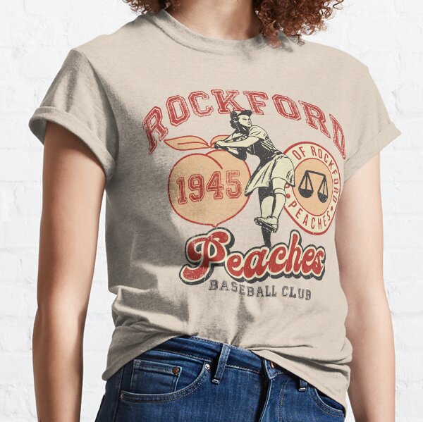 Rockford Peaches Spring Training Unisex T-Shirt - Bygone Baseball Retro  Tees 